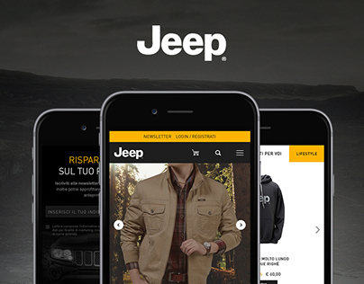 JEEP® OFFICIAL STORE | concept & design mobile website