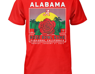 Alabama Rose Bowl Game 2024 Shirt