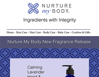 Nurture My Body Newsletter