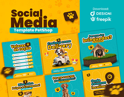 PetShop Social media Templates