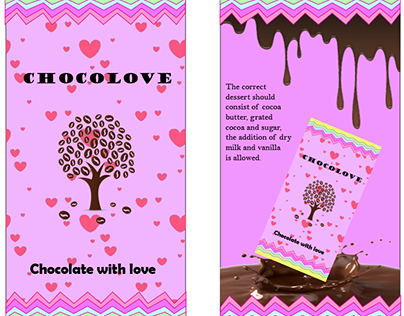 Design of chocolate packaging