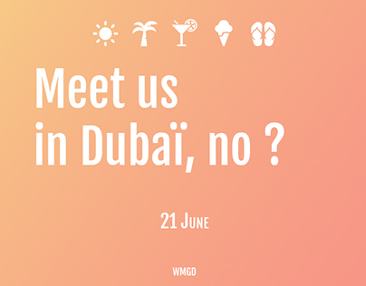 Meetup in Dubaï