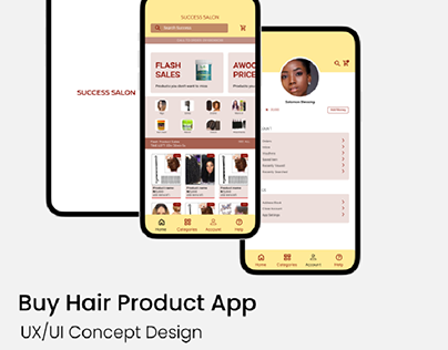 Hair App Projects | Photos, videos, logos, illustrations and branding on  Behance