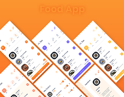Food Order App Design for Restaurants