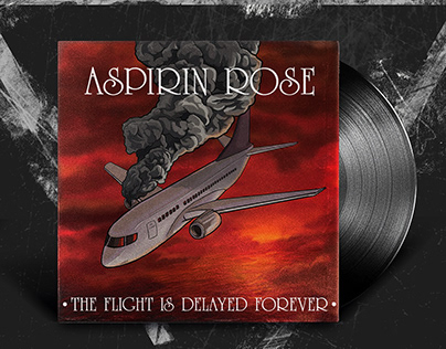 Album cover for the band Aspirin Rose