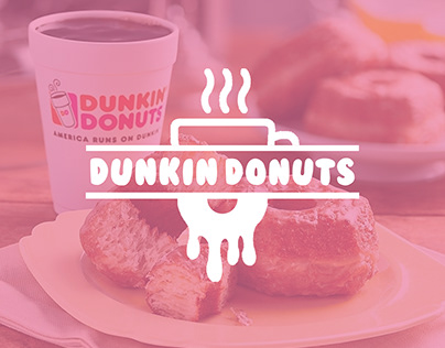 logo branding for dunkin donuts