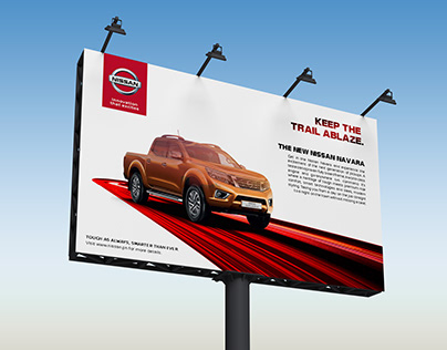 Nissan Navara Billboard Design