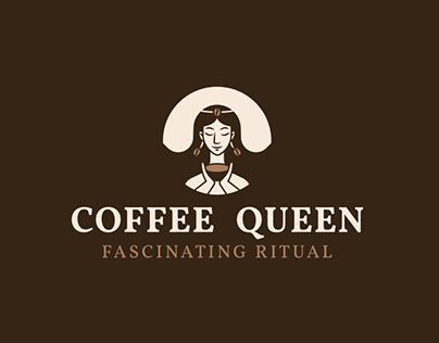 Logotype Coffe Queen