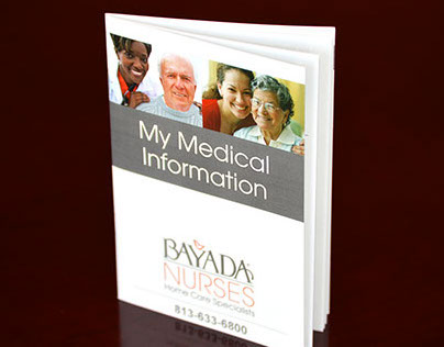 BAYADA Nurses - Medical Booklet 3"X5"