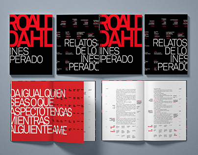 Diseño Editorial - ROALD DAHL