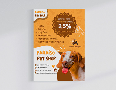 Pet Shop - Flyer/Panfleto