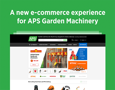 Research & analysis phase of APS E-commerce Website