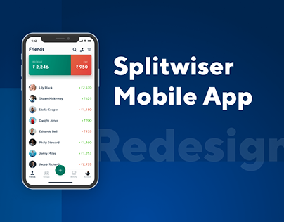 Splitwiser - App Redesign