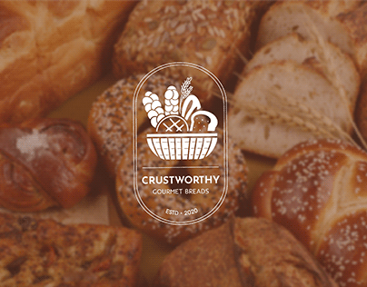 CrustWorthy Gourmet Breads: Branding & Packaging Design