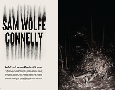 Sam Wolfe Connelly Mock-Up Magazine Spread