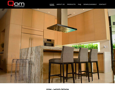 Website - Qom Wood Design