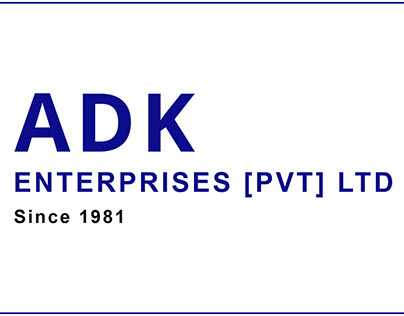 LOGO Design For ADK Enterprises (Pvt) Ltd.