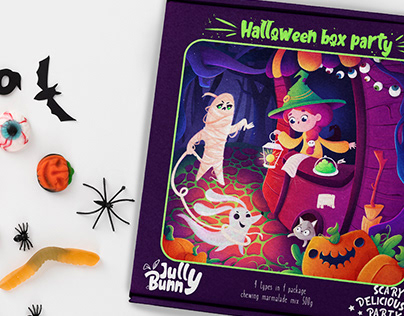 Halloween illustrations / Marmalade packaging