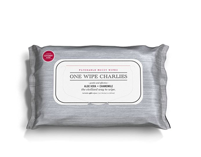 Dollar Shave Club: One Wipe Charlie's Package Design
