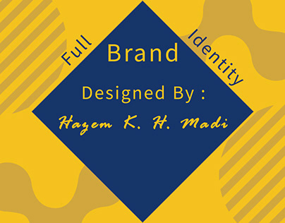 Full Brand Identity ; Designed By : Hazem K. H. Madi .