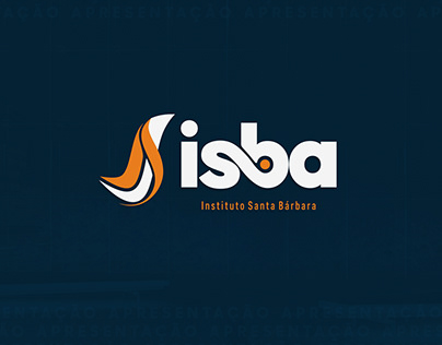 ISBA - Instituto Santa Bárbara | Logotype