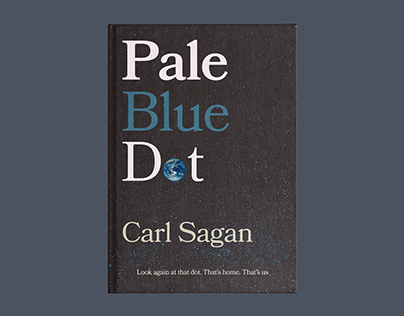 Book Cover Pale Blue Dot, Carl Sagan