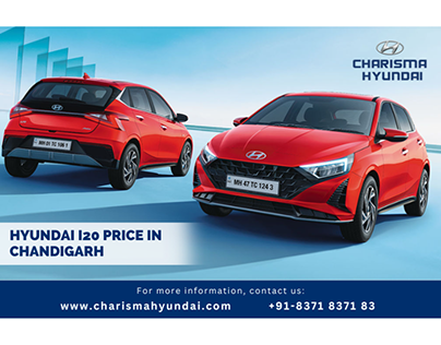 Hyundai i20 Price in Chandigarh - Charisma Hyundai