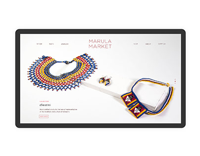 Marula Market - e-commerce Website