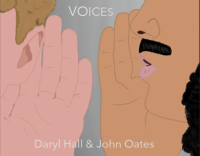 Daryl Hall and John Oates Voices Album Redesign