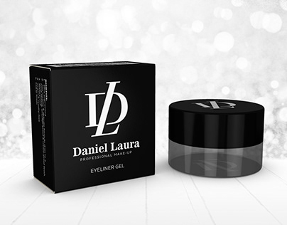 Daniel & Laura Eyeliner Gel Packaging Design