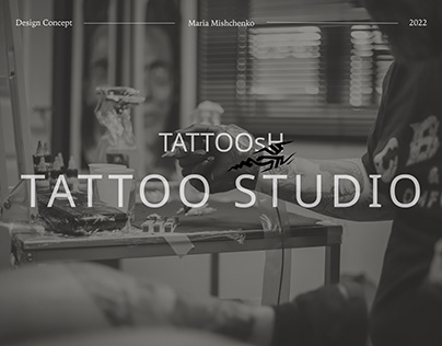 Landing page "Tattoo Studio TATTOsH"