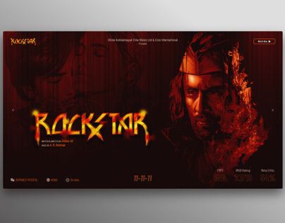 Rockstar Bollywood Movie-Webpage