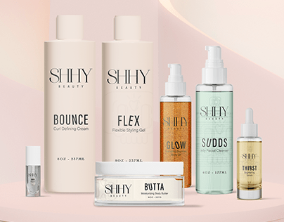 SHHY Beauty - Branding, Packaging & Product Launch