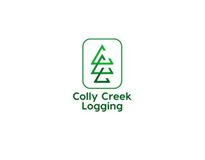 Colly Creek Logging logo design