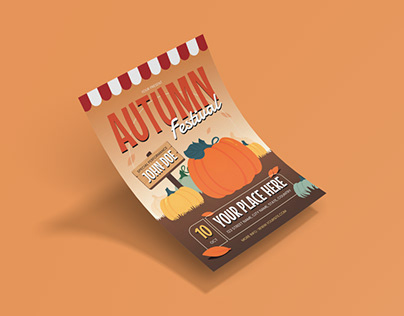 Autumn Pumpkin Festival Flyer