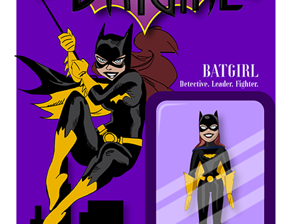 Batgirl Blister Card Packaging