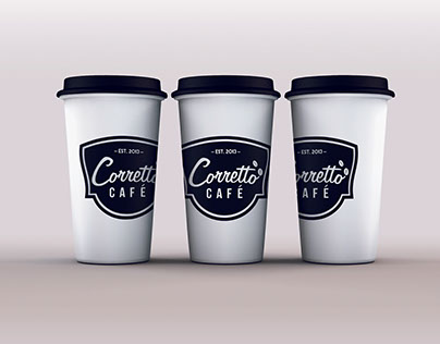 Corretto Cafe (Logo; Label Design)