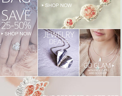 Jewellery Design Company Newsletter Concept