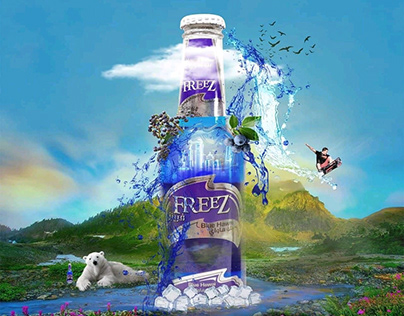 Freez Softdrink Bottle Design