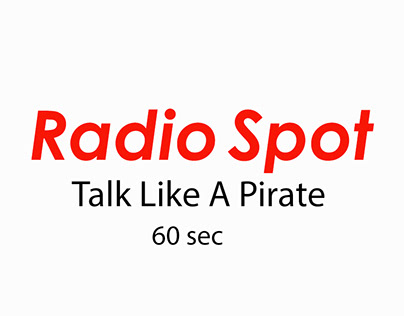 "Talk Like A Pirate" Radio Ad