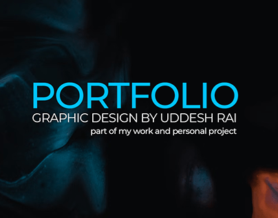 Graphic design Portfolio by uddesh rai.