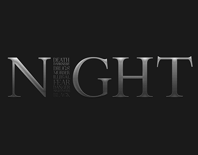 Night Typography