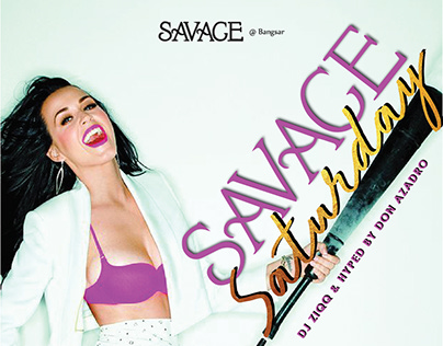 Savage Saturdays Social Media Posters for Savage