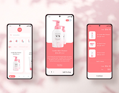 Skincare App | UI Design
