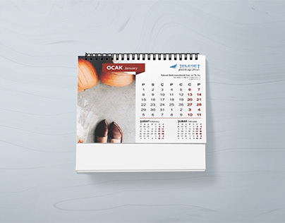 Teleset Desk Calendar | Teleset için masa takvimi