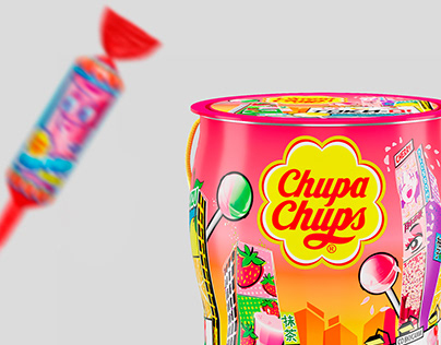 3D models and renderings for the Chupa-chups