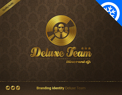 Branding identity Deluxe Team by Freshmind