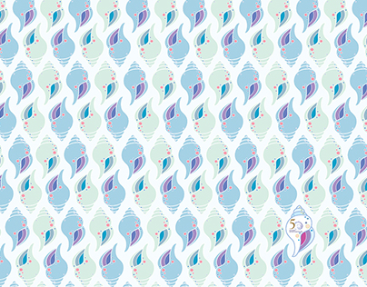 NitaeChula 50th Anniversary Fabric Pattern Design