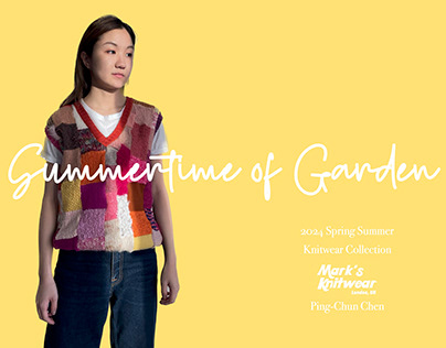 2024 SS Knitwear Collection 'Summertime Of Garden'