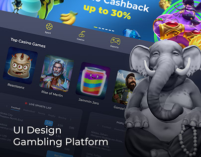 Gambling Platform UI